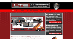 Desktop Screenshot of lethbridgetruck.ca