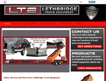Tablet Screenshot of lethbridgetruck.ca